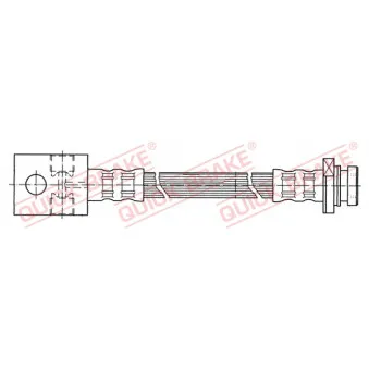 Flexible de frein QUICK BRAKE OEM 462110F015
