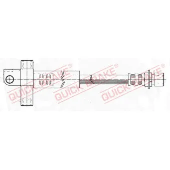 Flexible de frein QUICK BRAKE OEM 1655853