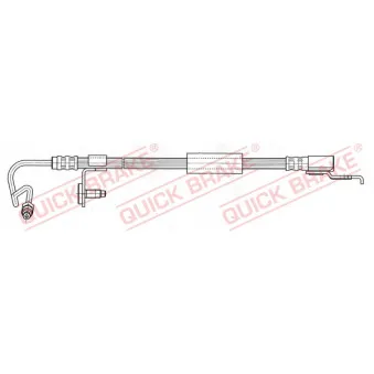 Flexible de frein QUICK BRAKE OEM 92AB2282AC