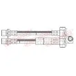 QUICK BRAKE 66.001 - Flexible de frein