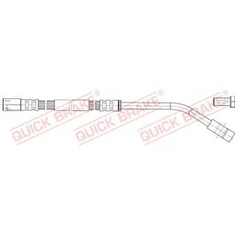 Flexible de frein QUICK BRAKE OEM K04509996AC