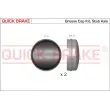 QUICK BRAKE 9825K - Bonnette/tête/bout, roulement de roue
