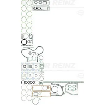 Pochette moteur complète VICTOR REINZ 01-31220-07 pour SCANIA 4 - series T 114 G/340 - 340cv