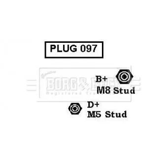 Alternateur BORG & BECK BBA2045 pour AUDI A6 2.5 TDI - 116cv