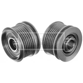 Poulie roue libre, alternateur BORG & BECK OEM 38903119