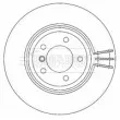 BORG & BECK BBD4472 - Jeu de 2 disques de frein avant