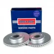 BORG & BECK BBD4660 - Jeu de 2 disques de frein avant