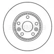 BORG & BECK BBD5323 - Jeu de 2 disques de frein avant