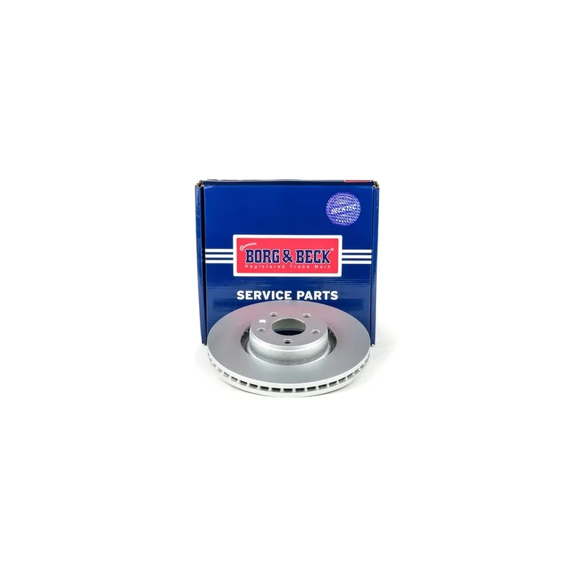 Jeu de 2 disques de frein avant BORG & BECK BBD5905S - Visuel 1