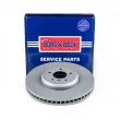 BORG & BECK BBD6178S - Disque de frein avant gauche