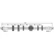 BORG & BECK BBH6640 - Flexible de frein