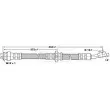 BORG & BECK BBH6824 - Flexible de frein