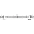 BORG & BECK BBH6841 - Flexible de frein