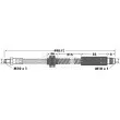 BORG & BECK BBH6908 - Flexible de frein