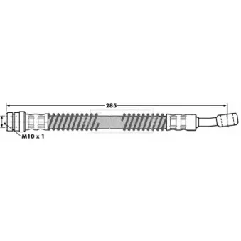 Flexible de frein BORG & BECK OEM 5873102500