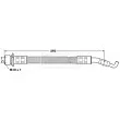 BORG & BECK BBH7215 - Flexible de frein