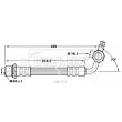 BORG & BECK BBH7278 - Flexible de frein