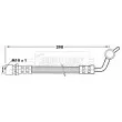 BORG & BECK BBH7288 - Flexible de frein
