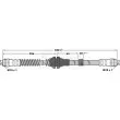 BORG & BECK BBH7300 - Flexible de frein