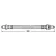 BORG & BECK BBH7326 - Flexible de frein