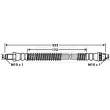 BORG & BECK BBH7511 - Flexible de frein