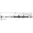 BORG & BECK BBH7596 - Flexible de frein
