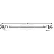 BORG & BECK BBH7647 - Flexible de frein