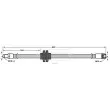 BORG & BECK BBH7672 - Flexible de frein
