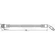 BORG & BECK BBH7705 - Flexible de frein