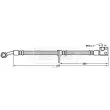 BORG & BECK BBH7788 - Flexible de frein