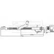 BORG & BECK BBH7972 - Flexible de frein