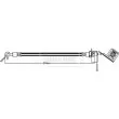 BORG & BECK BBH8185 - Flexible de frein