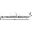 Flexible de frein BORG & BECK [BBH8204]