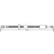 Flexible de frein BORG & BECK [BBH8298]