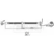 Flexible de frein BORG & BECK [BBH8407]