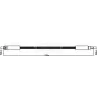 BORG & BECK BBH8427 - Flexible de frein