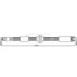 BORG & BECK BBH8612 - Flexible de frein
