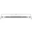 Flexible de frein BORG & BECK [BBH8695]