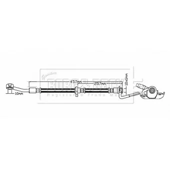 Flexible de frein BORG & BECK BBH8844