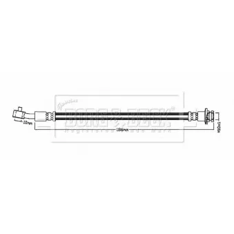 Flexible de frein BORG & BECK OEM 462104EA0D