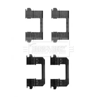 Kit d'accessoires, plaquette de frein à disque BORG & BECK OEM 4100964000