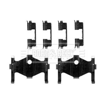 Kit d'accessoires, plaquette de frein à disque BORG & BECK OEM DA0169900