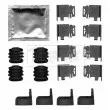 BORG & BECK BBK1638 - Kit d'accessoires, plaquette de frein à disque