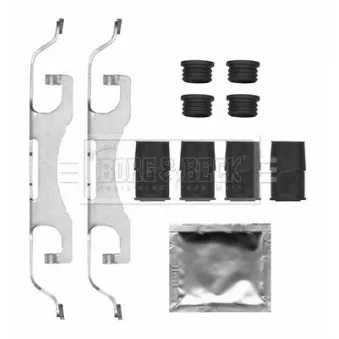 Kit d'accessoires, plaquette de frein à disque METZGER 109-0049