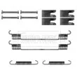 BORG & BECK BBK6148 - Kit d'accessoires, plaquette de frein à disque