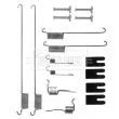 BORG & BECK BBK6275 - Kit d'accessoires, plaquette de frein à disque