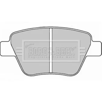 BORG & BECK BBP2242 - Jeu de 4 plaquettes de frein arrière