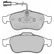 BORG & BECK BBP2245 - Jeu de 4 plaquettes de frein avant