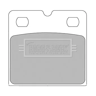 BORG & BECK BBP2430 - Jeu de 4 plaquettes de frein arrière