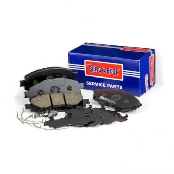 Jeu de 4 plaquettes de frein avant BORG & BECK OEM 044650K380